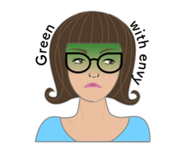 Bespectacled sticker #10327901