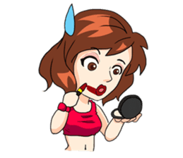 Sexy Naughty Girl (Body language) sticker #10328062