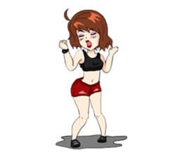 Sexy Naughty Girl (Body language) sticker #10328067