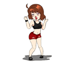 Sexy Naughty Girl (Body language) sticker #10328067