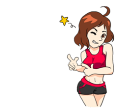 Sexy Naughty Girl (Body language) sticker #10328068