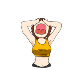 Sexy Naughty Girl (Body language) sticker #10328071