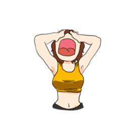 Sexy Naughty Girl (Body language) sticker #10328071