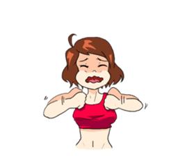 Sexy Naughty Girl (Body language) sticker #10328074