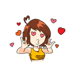 Sexy Naughty Girl (Body language) sticker #10328079