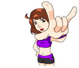 Sexy Naughty Girl (Body language) sticker #10328081