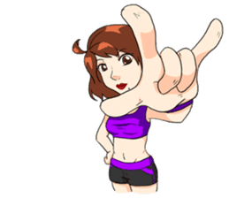 Sexy Naughty Girl (Body language) sticker #10328081