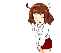 Sexy Naughty Girl (Body language) sticker #10328082