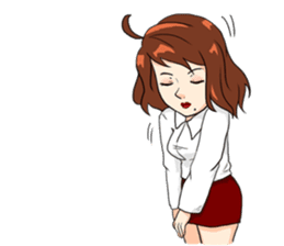 Sexy Naughty Girl (Body language) sticker #10328082