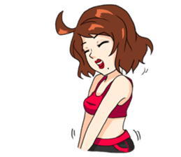 Sexy Naughty Girl (Body language) sticker #10328090