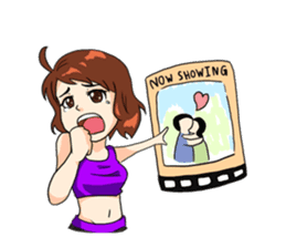 Sexy Naughty Girl (Body language) sticker #10328091