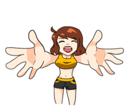 Sexy Naughty Girl (Body language) sticker #10328093