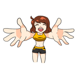 Sexy Naughty Girl (Body language) sticker #10328093