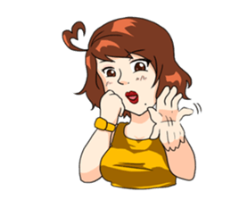 Sexy Naughty Girl (Body language) sticker #10328095