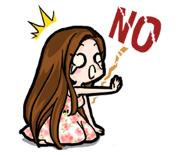 Taiwan iconic doll Shi-Han(fall in love) sticker #10328096