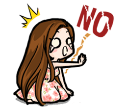 Taiwan iconic doll Shi-Han(fall in love) sticker #10328096