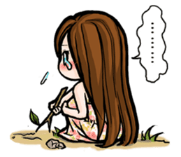 Taiwan iconic doll Shi-Han(fall in love) sticker #10328108