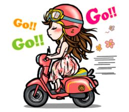 Taiwan iconic doll Shi-Han(fall in love) sticker #10328134