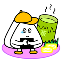 support of the rice ball sticker #10328443