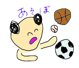 honobono ohaginan sticker #10328617