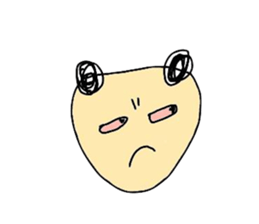 honobono ohaginan sticker #10328620