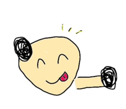 honobono ohaginan sticker #10328621