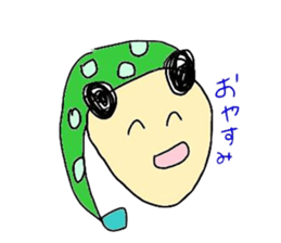 honobono ohaginan sticker #10328622