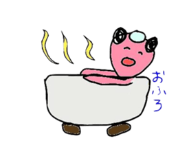 honobono ohaginan sticker #10328623