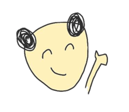 honobono ohaginan sticker #10328625