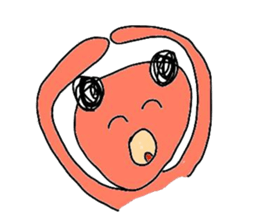 honobono ohaginan sticker #10328630