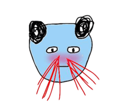 honobono ohaginan sticker #10328633