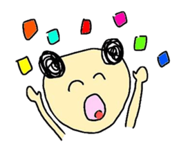 honobono ohaginan sticker #10328634