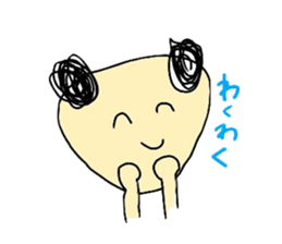 honobono ohaginan sticker #10328637