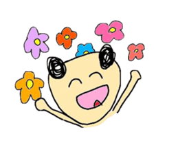 honobono ohaginan sticker #10328639