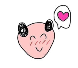 honobono ohaginan sticker #10328642