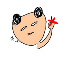 honobono ohaginan sticker #10328647