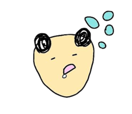 honobono ohaginan sticker #10328652