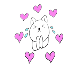 Thank cat 1 sticker #10328735