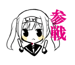 sns girl sticker #10328819