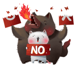 Mapha and Machara sticker #10329140