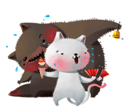 Mapha and Machara sticker #10329152