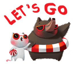 Mapha and Machara sticker #10329155