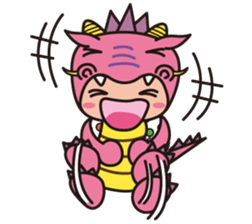 Ryujin tourism PR character "Hot-chan" sticker #10329480