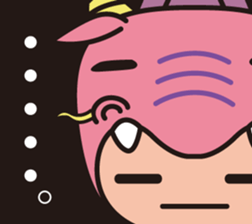 Ryujin tourism PR character "Hot-chan" sticker #10329487