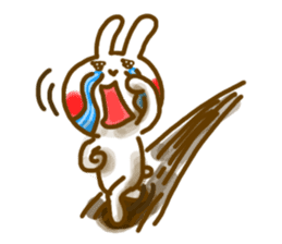 Shy Bunny 2 sticker #10329600
