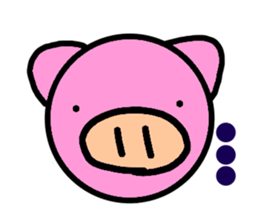 all kinds of pig sticker #10329742