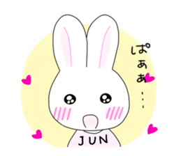 Rabbit Jun-kun sticker #10330061