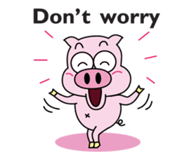Piggy Ton-kichi for daily use sticker #10330223