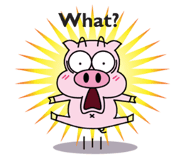 Piggy Ton-kichi for daily use sticker #10330241