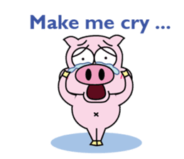 Piggy Ton-kichi for daily use sticker #10330249